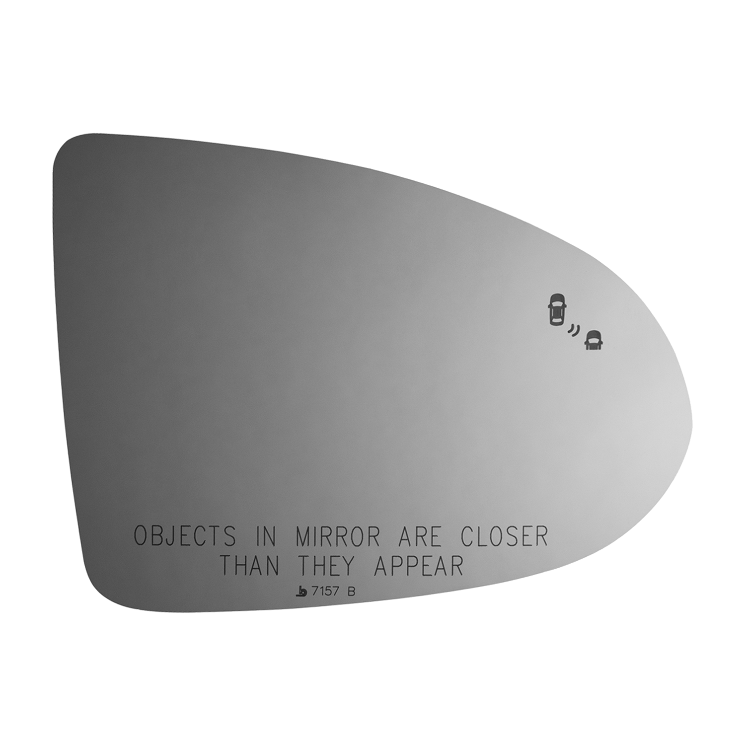 SIDE VIEW MIRROR HEATED W BLIND SPOT